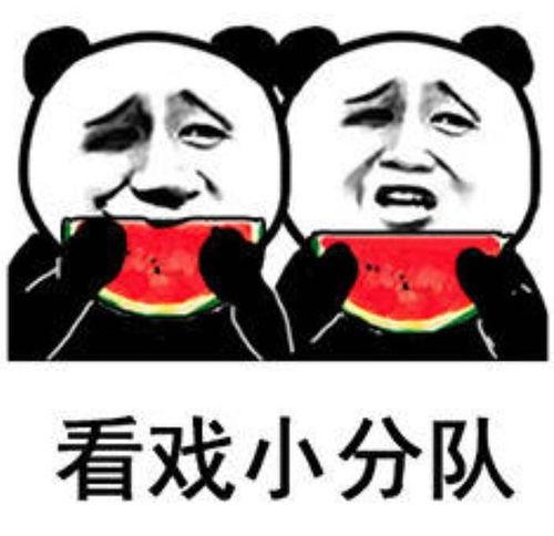 各种吃瓜表情包图片,笑料横生的网络文化现象