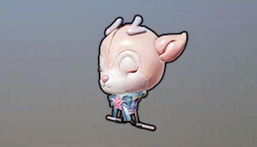 仙鹿吃瓜